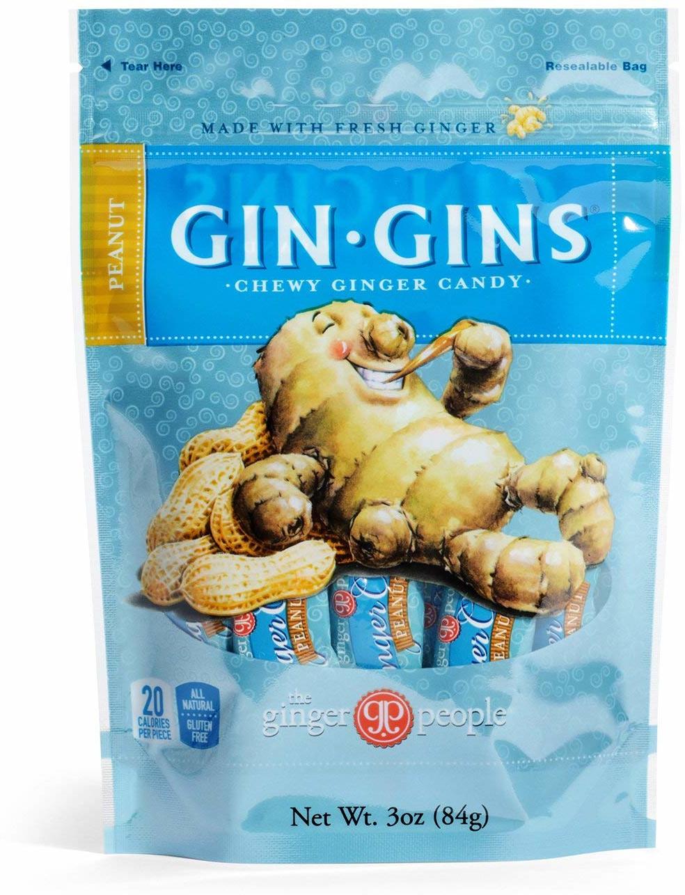 GinGins Chewy Ginger Candy by The Ginger People