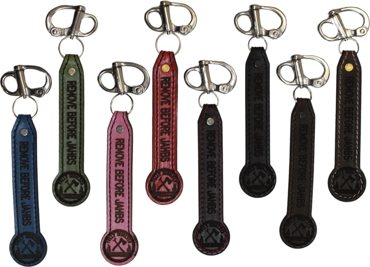 SCBA Mask Quick Release Shackle by Fully Involved Leatherworks