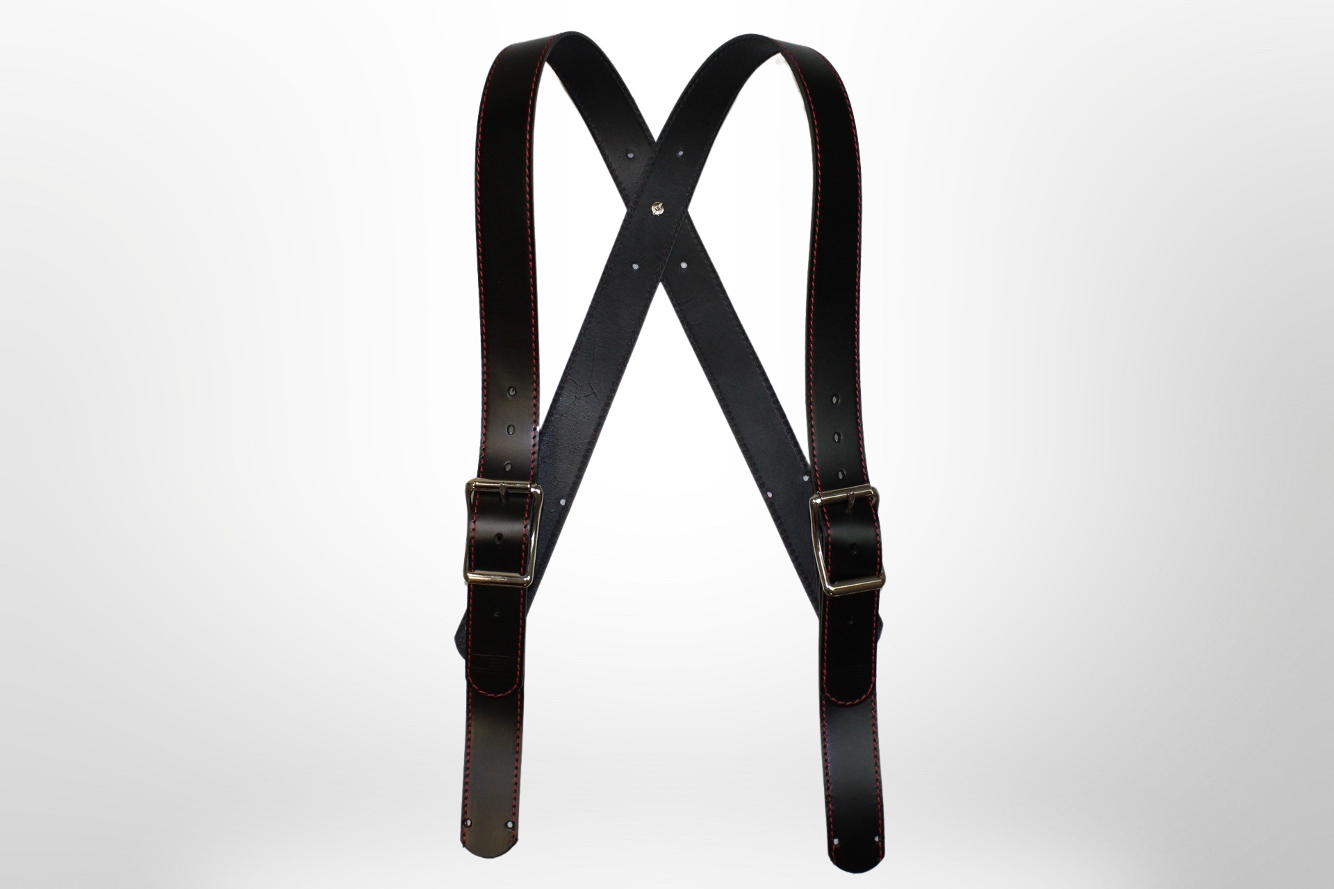 Black Industrial Suspenders