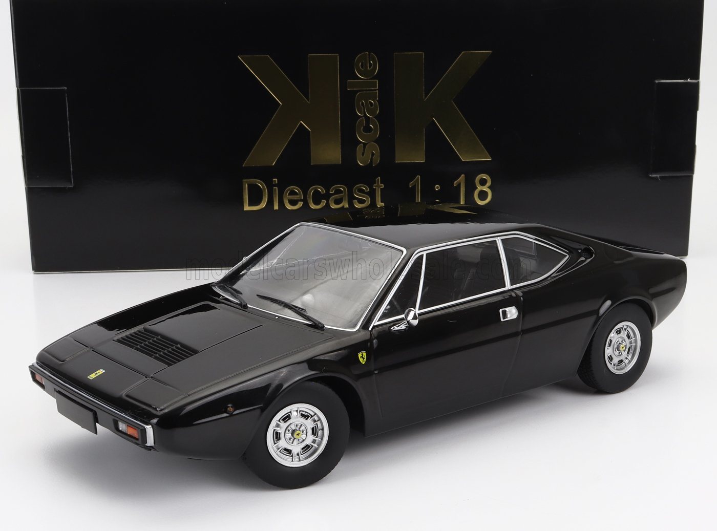 Modèle réduit Ferrari - Dino 308 Gt4 1974 - Black 1/18 | Kk Scale