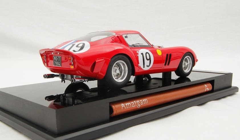 1962 Ferrari 250 GTO #19 Le Mans Winner in 1:18 Scale by Amalgam