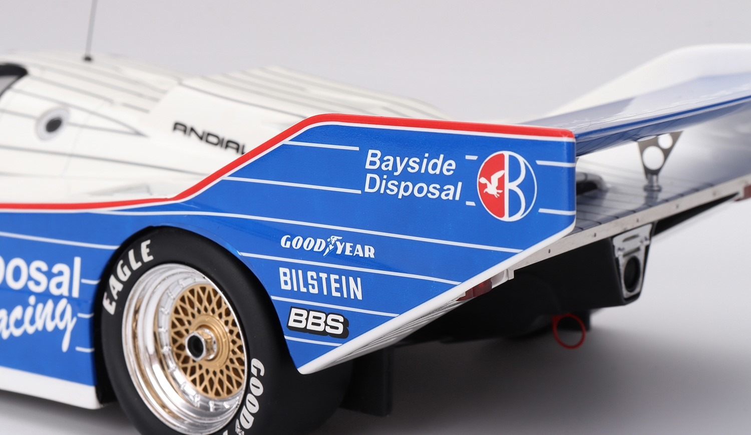 Porsche 962 #85 Bayside Disposal Racing 1987 IMSA Laguna Seca 300