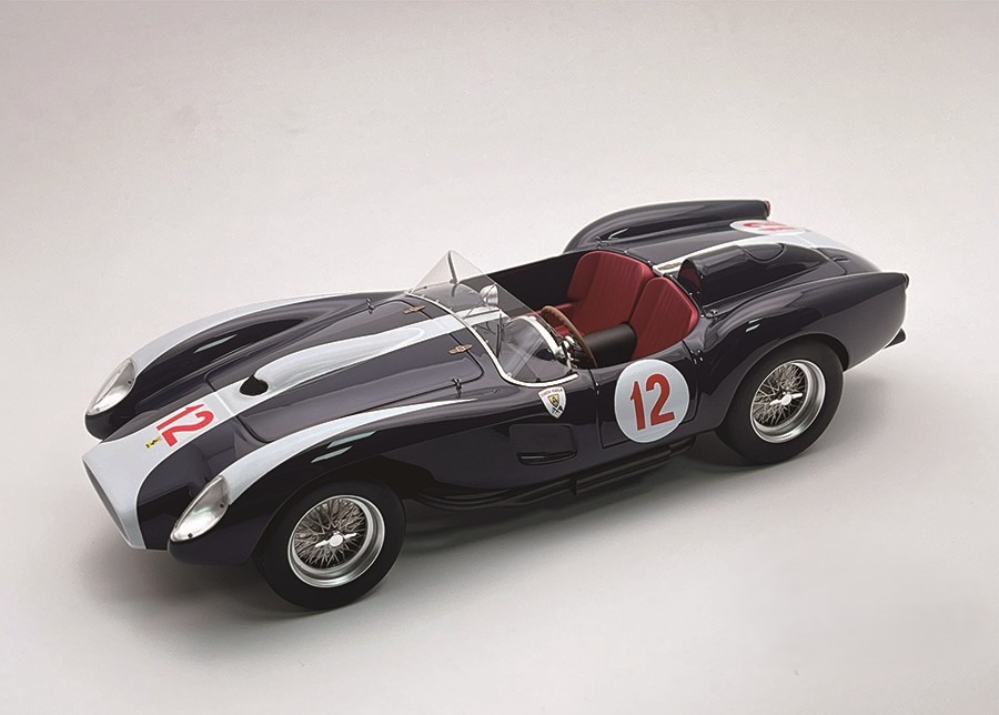 Ferrari 250tr 3.0l V12 Pontoon Fender Testarossa Spider 22 24 Heures Du Mans 1958 Tecnomodel Tm18 254g