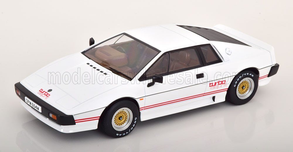 ミニカー AUTOart Lotus Esprit Turbo 1:18 1981 Lotus Esprit Turbo White in 1:18 scale by KK Diecast