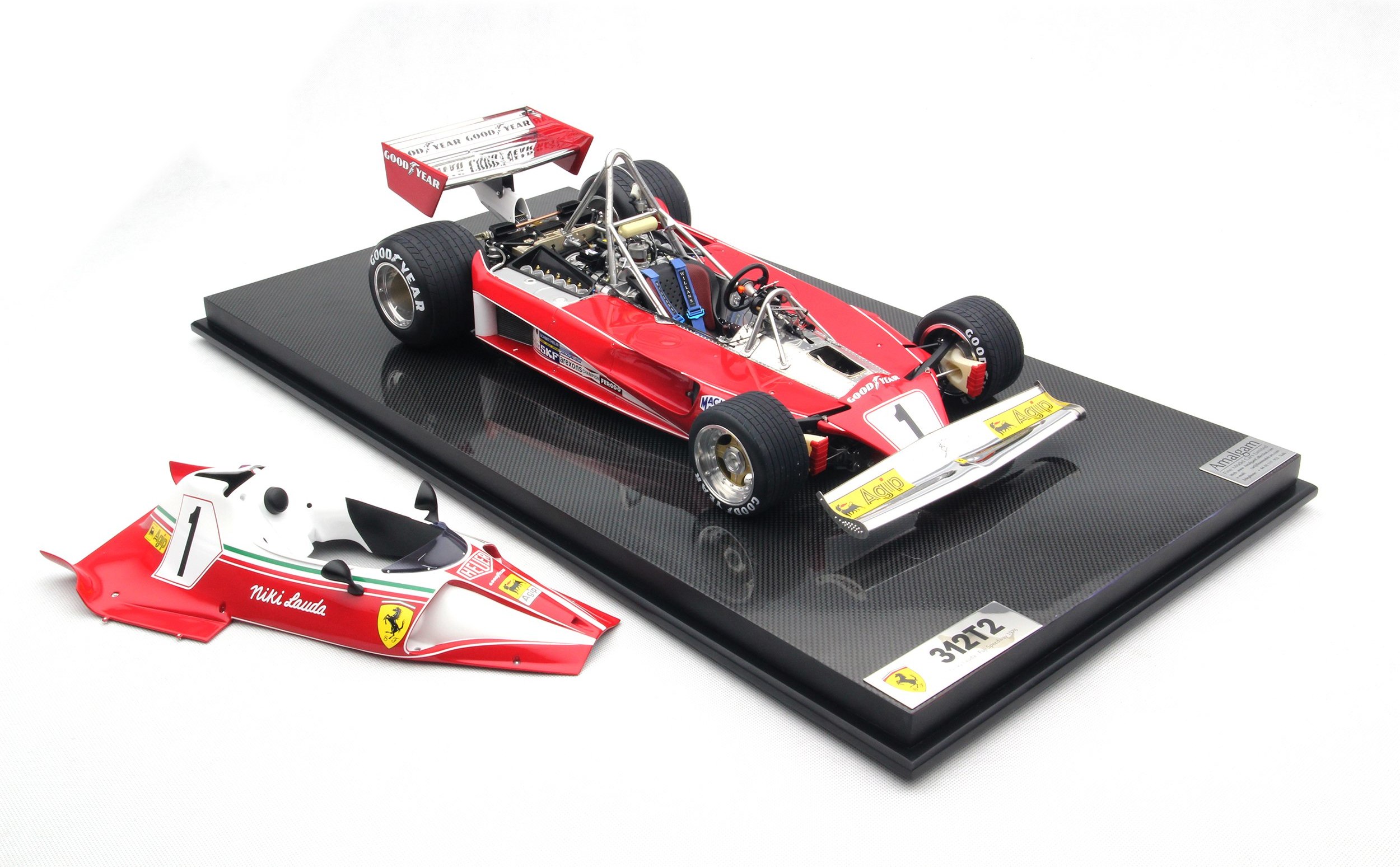 1976 Ferrari 312 T2 1:8 by Amalgam