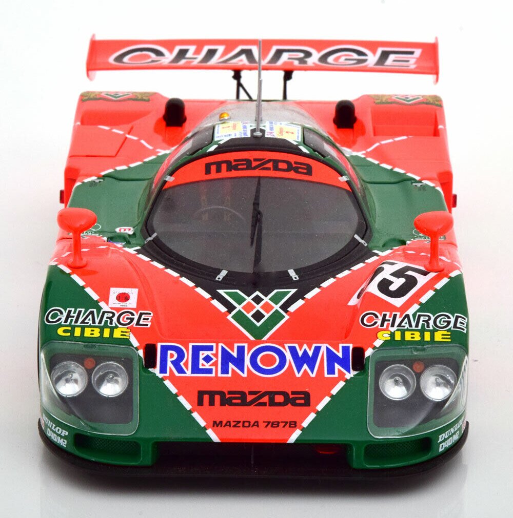 Mazda 787B 2.6L #55 Winner 1991 24h Le Mans in 1:18 scale by WERK 83
