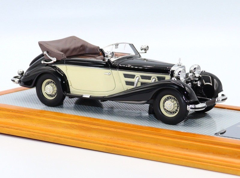 MERCEDES-BENZ 540k Sn154156 Sindelfingen Cabriolet A Closed (1936), 2 Tone Red