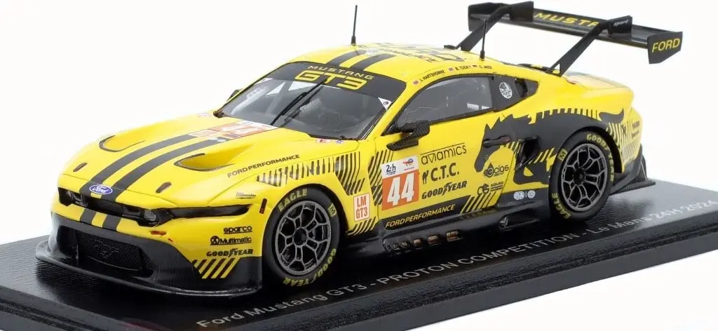スパーク 1/43 フォード マスタング GT3 #44 ルマン24h 2024 Spark 1:43 Ford Mustang GT3 #44 24h LeMans 2024 Proton