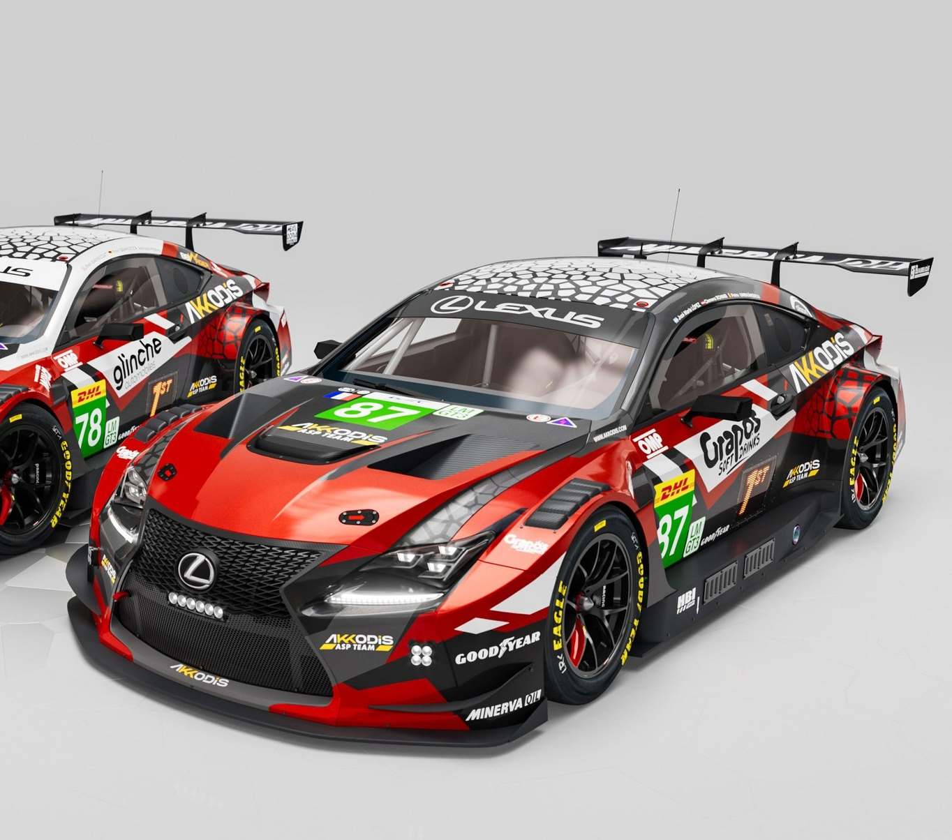 Miniature Spark Lexus RC F GT3 #87 – 24H Du Mans 2024, 1/43, Hawksworth, Neuve