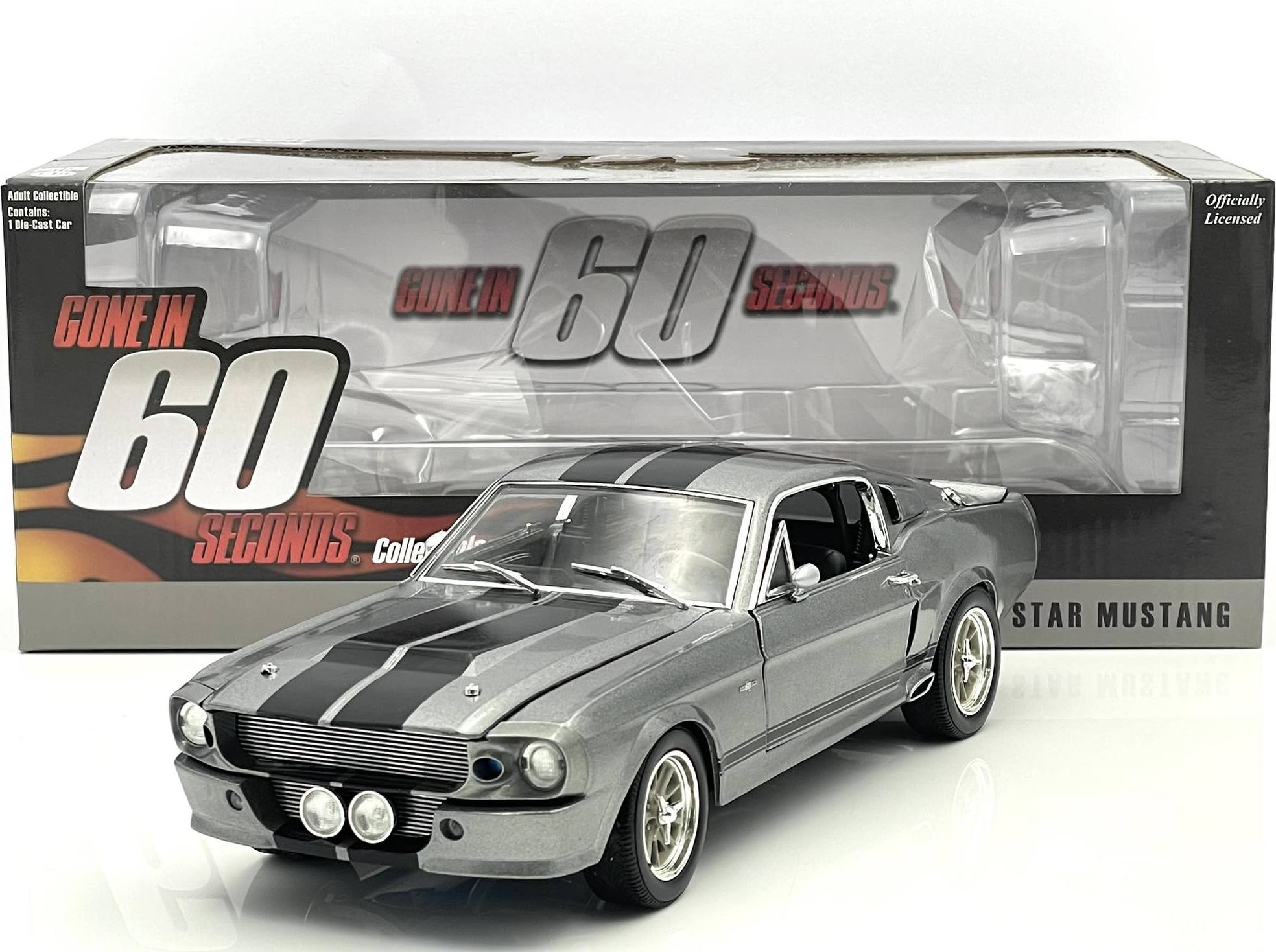 Eleanor 1967 Ford Mustang Custom Gone In 60 Seconds Diecast in 1:18 Scale  by Greenlight