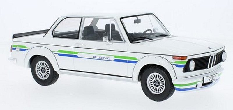 BMW ALPINA 1:18 オープンカー ホワイト 1973 BMW 2002 Alpina White in 1:18 scale by MCG