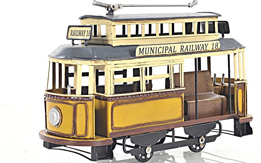 Municipal Railway Cable Car by Old Modern Handicrafts