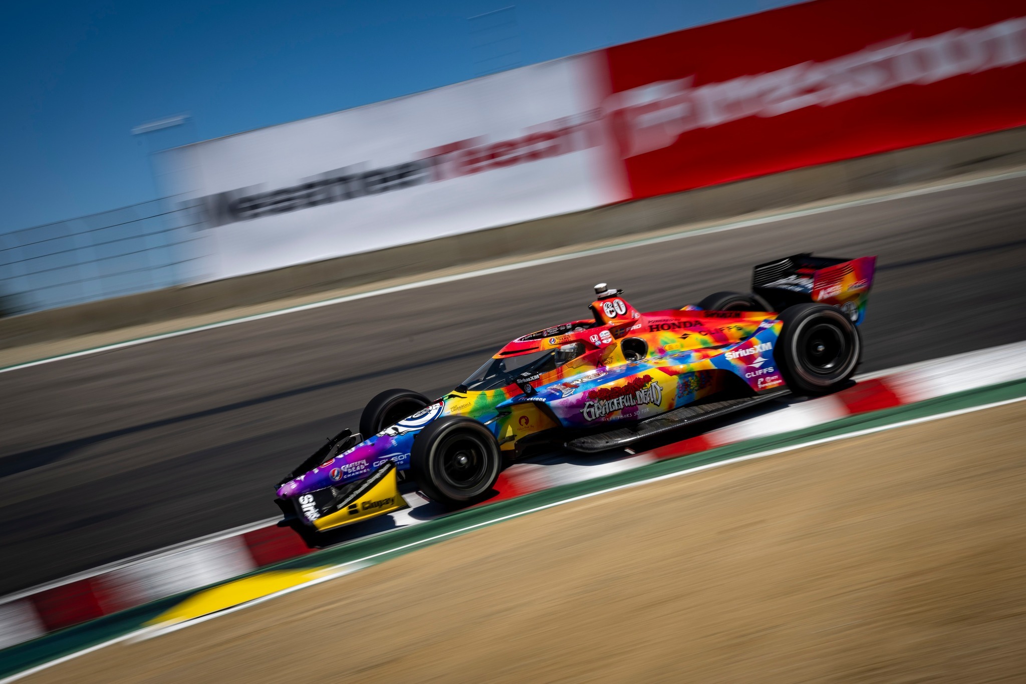 2025 NTT INDYCAR Series The Grateful Dead Livery #60 Felix