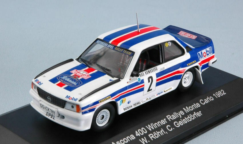 Opel Ascona 400 - Rallye Automobile Monte-Carlo 1983 - Servià - Sabater
