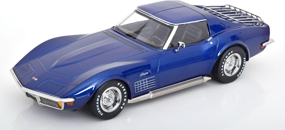 1972 Chevrolet Corvette C3 w/ Removable Roof parts Blue in 1