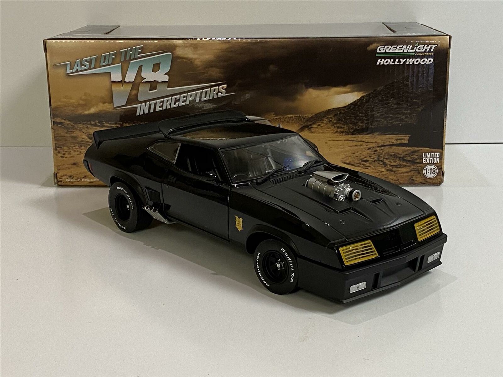 1973 Ford Falcon XB Mad Max Interceptor 1:18 by Greenlight