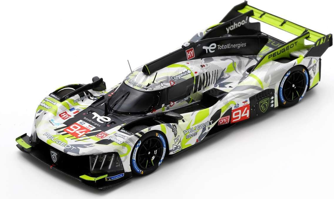 Peugeot 9x8 #94 2024 24H Le Mans in 1:18 scale by Spark