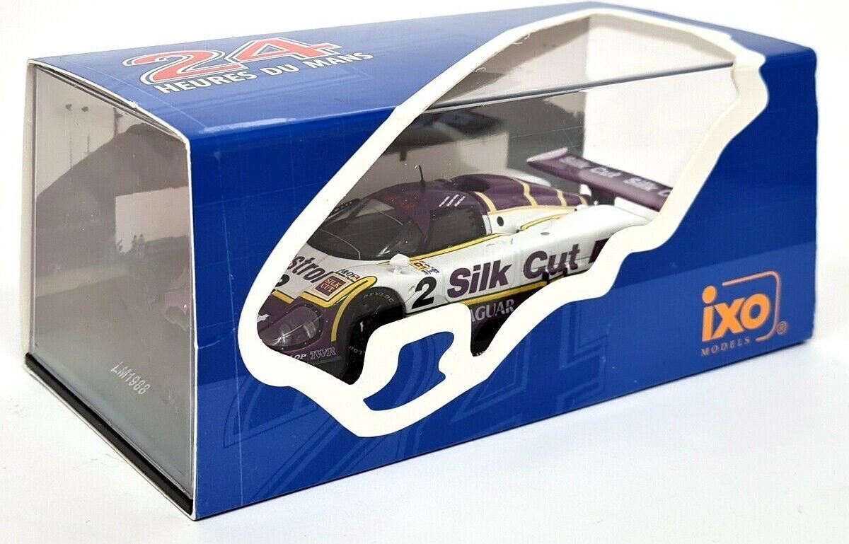 【美品】1/43スパークJaguar XJR-9 SilkCut LM1988 IXO 1988 Silk Cut Jaguar XJR-9 and Winner of the 24 Hours of