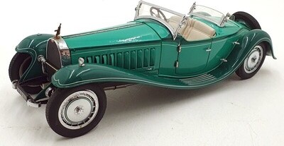 1929 Bugatti Type 41 Roadster green in 1:24 scale by