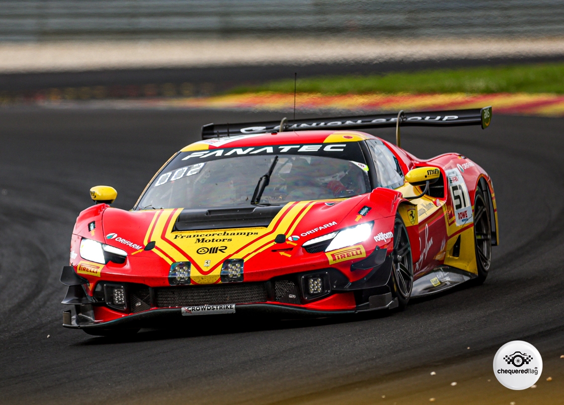 Ferrari 296 GT3 No.51 AF Corse 2nd 24H Spa 2024 in 1:18 scale by
