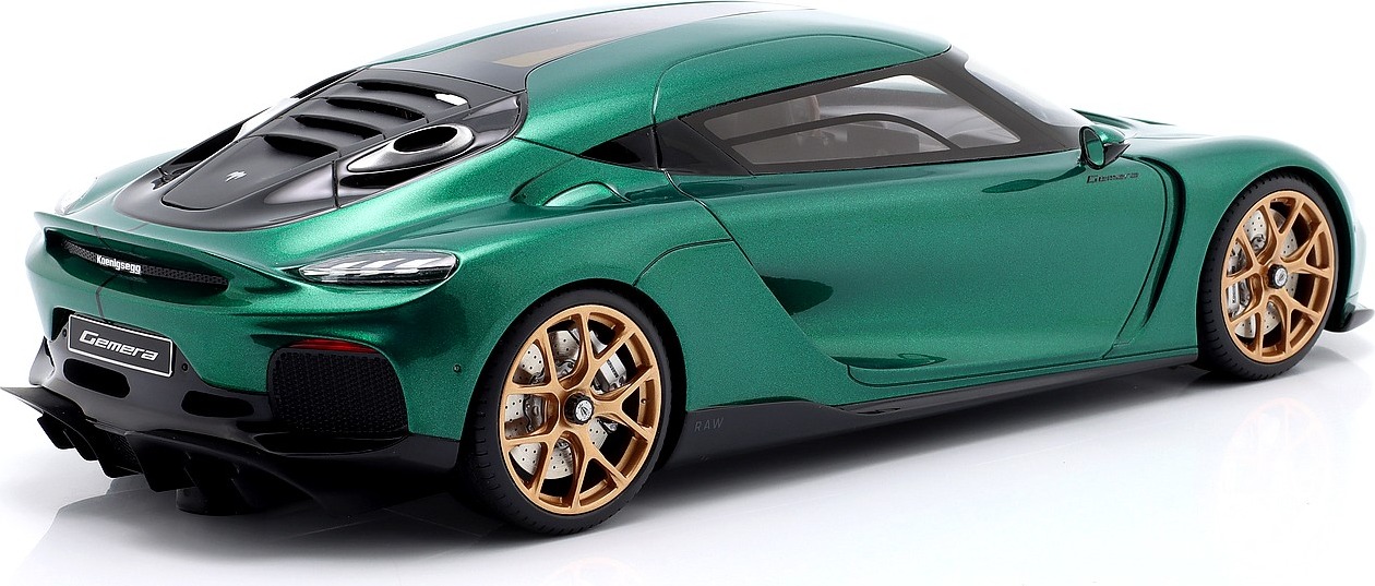 GT888 Koenigsegg Gemera Racing Green GT Spirit 1/18 9580010314652