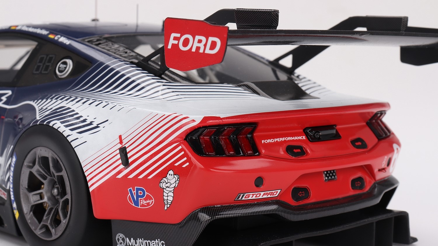 Ford Mustang GT3 #64 2024 IMSA Daytona 24hrs in 1:18 scale by Topspeed