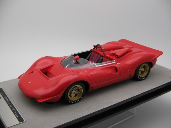 Ferrari 350 P4 Can-Am 1967 Press in 1:18 scale by Tecnomodel