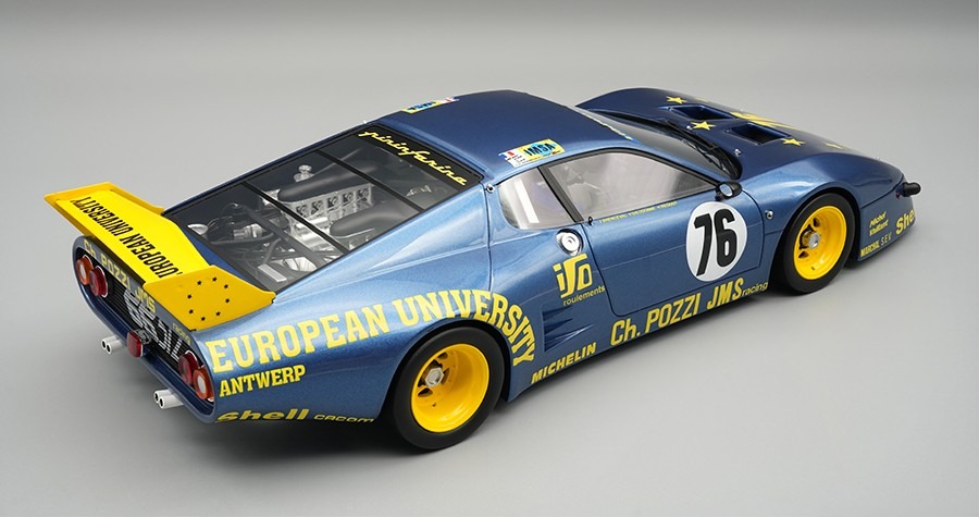 Ferrari 512BB/LM Le Mans 24h 1980 C.Pozzi JMS Racing 1:18