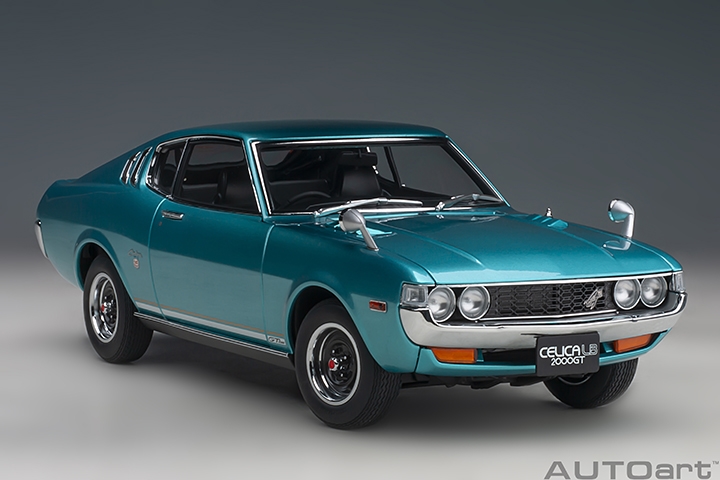 TOYOTA CELICA LIFTBACK 2000GT (RA25) 1973 (TURQUOISE BLUE