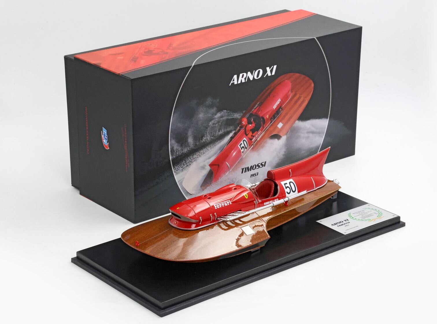 Timossi Ferrari Arno XI 1953 Motorboat Nando Dell Orto Prototype