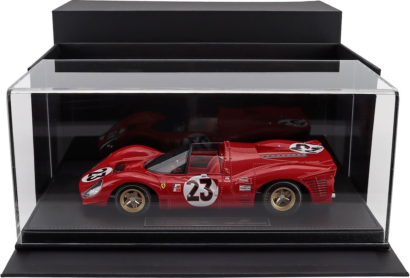Ferrari 330 P4 4.0L V12 Spider #23 Winner 1967 24h Daytona 1:18