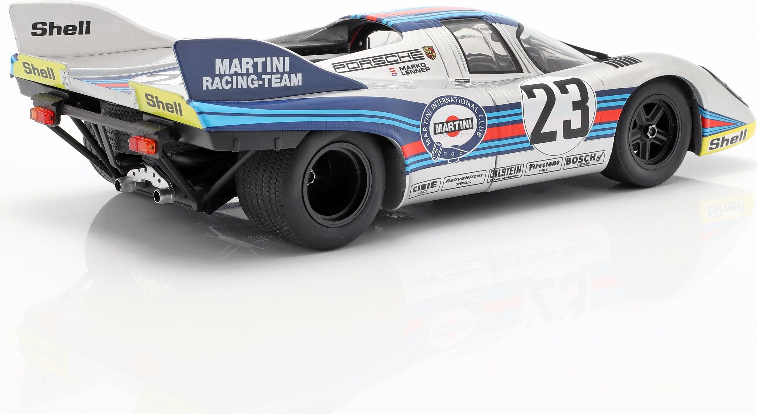1/18 ポルシェ 917K 1971 スパ1000km #23 Porsche Porsche 917K 4.9L Team Martini #23 1971 1000km SPA in 1:18 scale