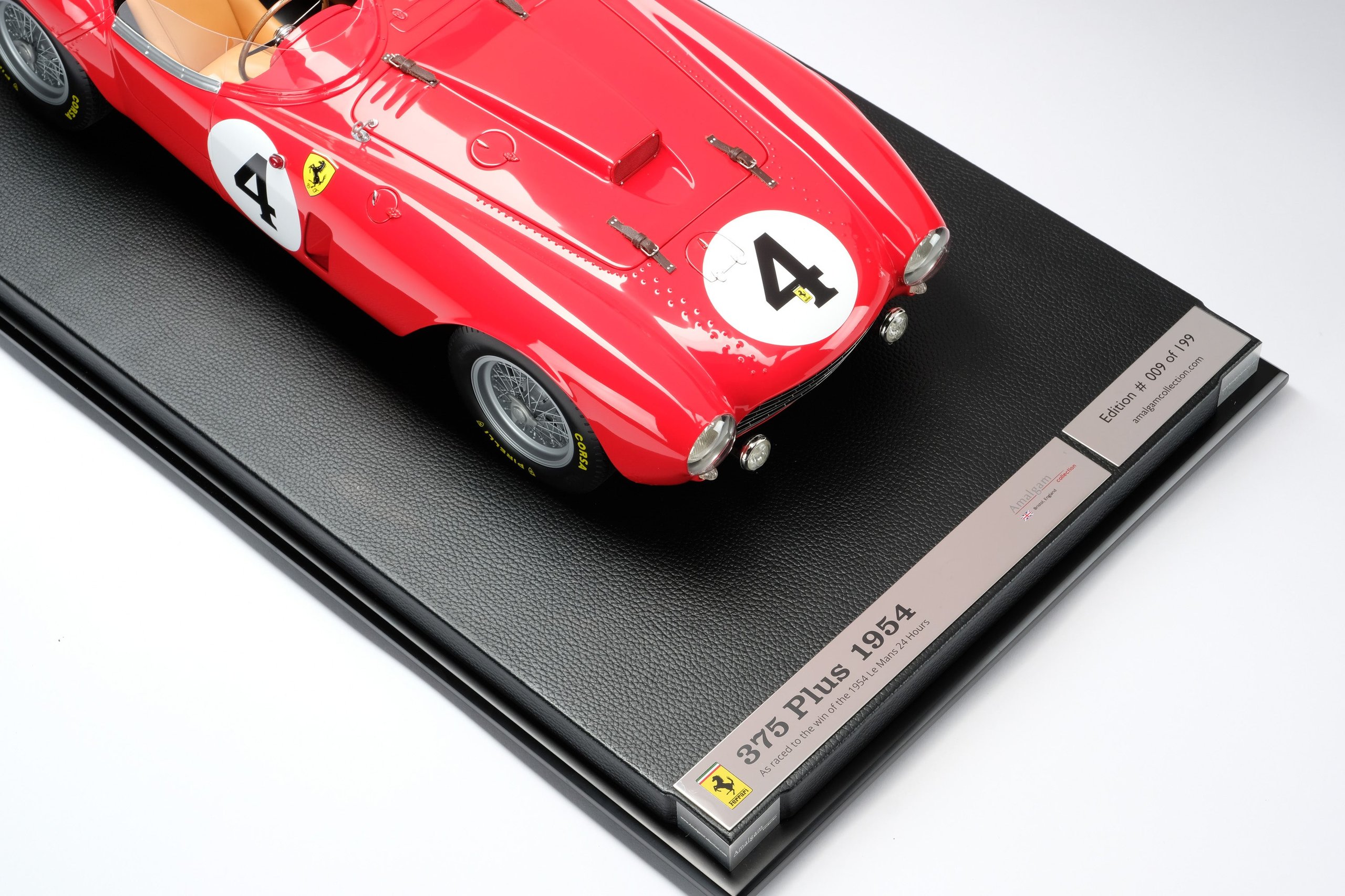 Ferrari 375 Plus #4 1954 Le Mans winner in 1:8 scale by Amalgam