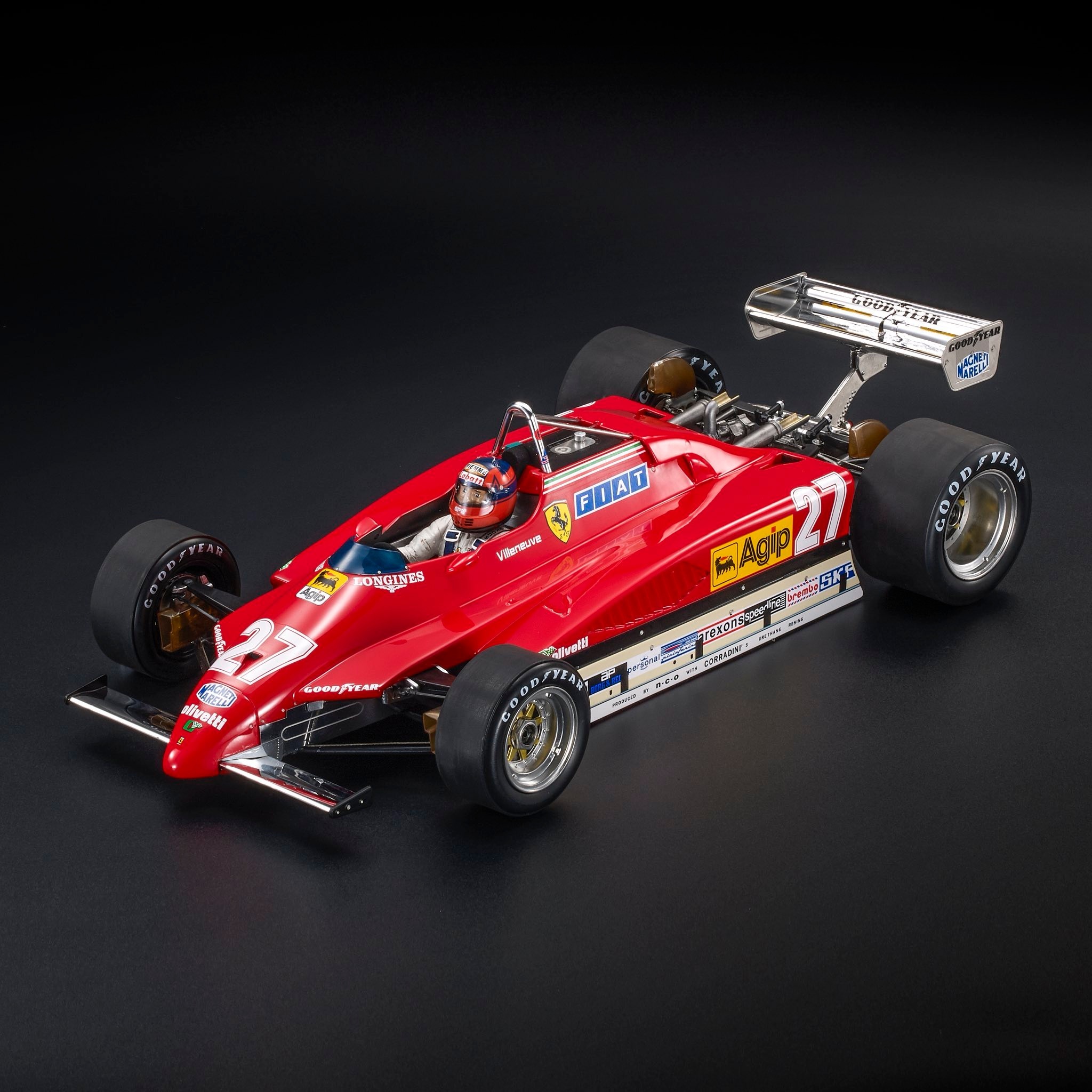 完成品 LA MINI MININERA Ferrari 126C2 1/43 完成品 LA MINI MININERA Ferrari 126C2 1/43