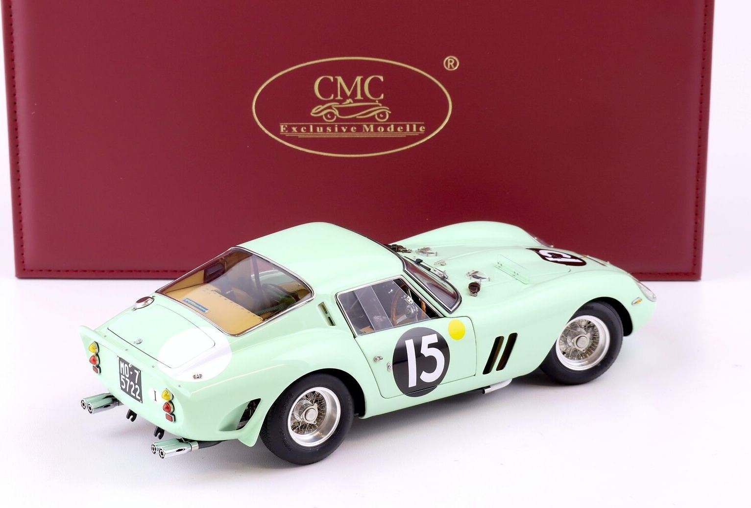 1962 Ferrari 250 GTO #15, Ireland, 1st OA at 1962 1:18