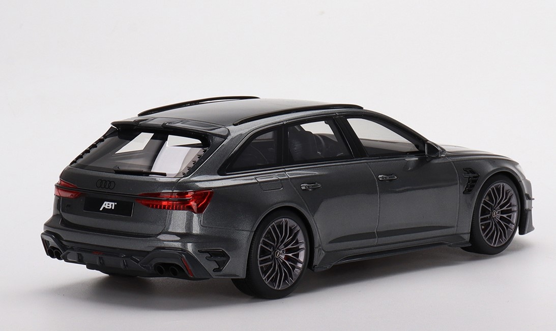 Audi ABT RS6-R Daytona Grey in 1:18 scale by Topspeed