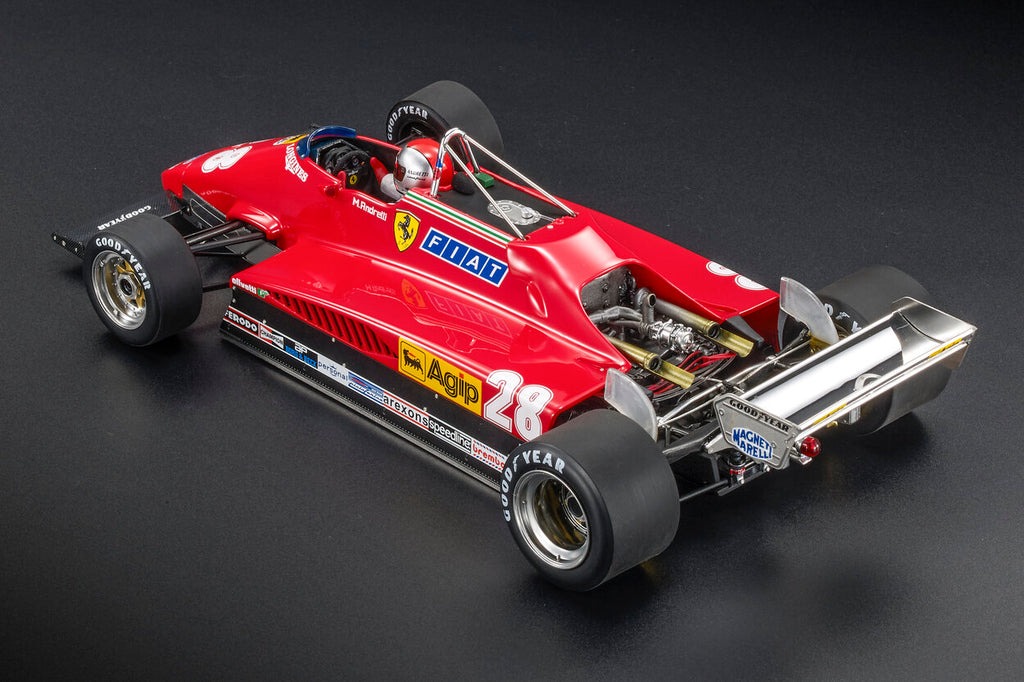 Ferrari F1 126C2 Mario Andretti #28 1982 Italy Monza GP in 1:18
