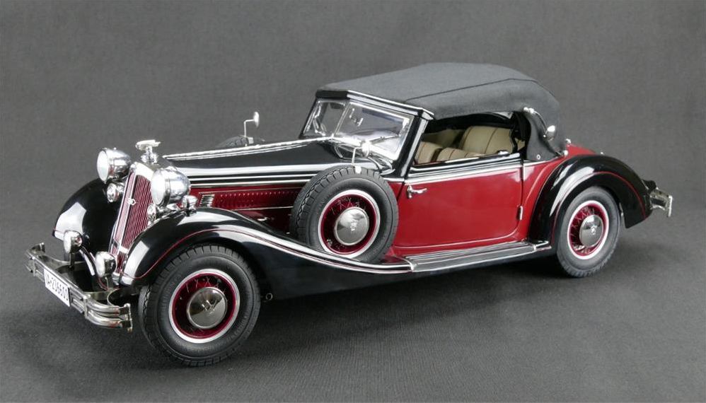 1937 Horch 853 Diecast Model in 1:12 Scale by CMC by CMC