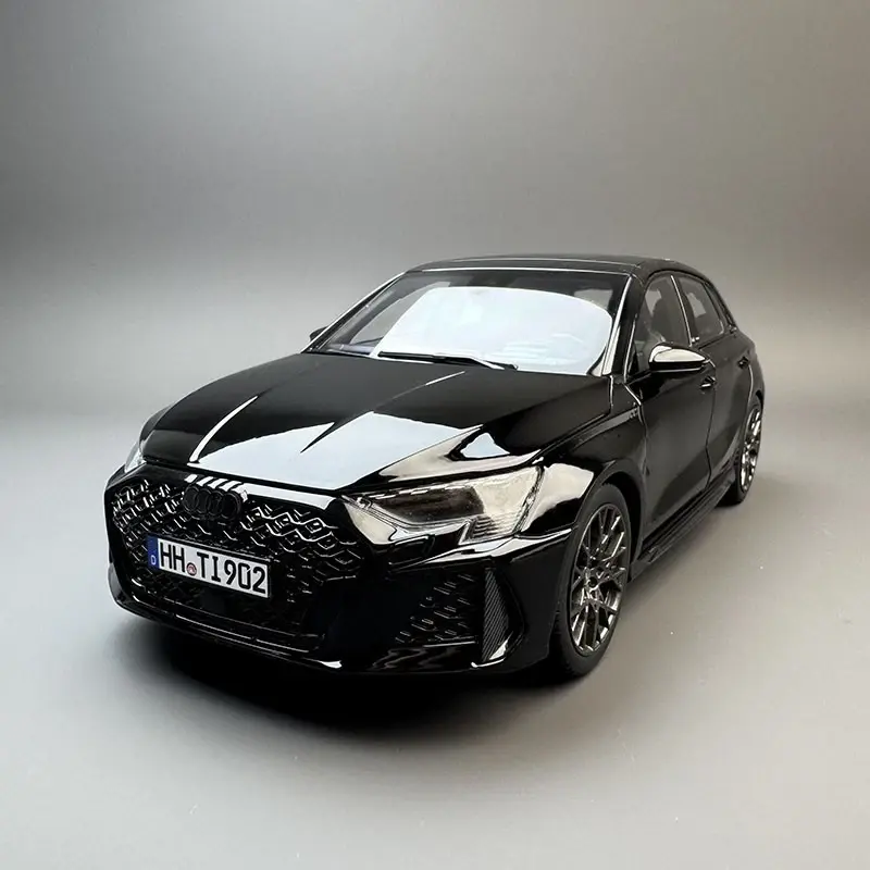 2025 Audi RS3 Myth Black in 1:18 scale by Norev