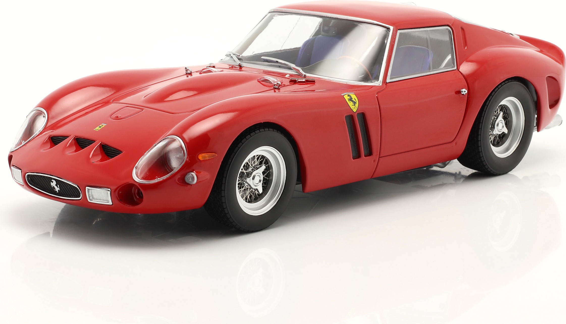 1962 Ferrari 250 GTO Red in 1:18 scale by KK Diecast