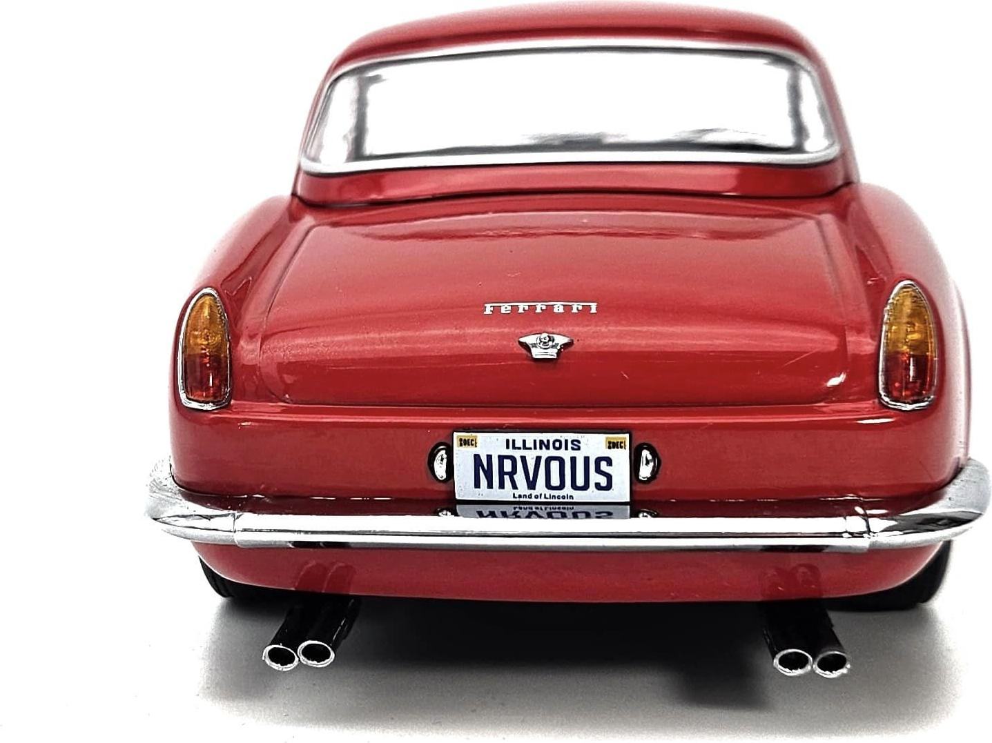 1960 Ferrari 250 GT California Spyder Red in 1:18 scale by KK Diecast