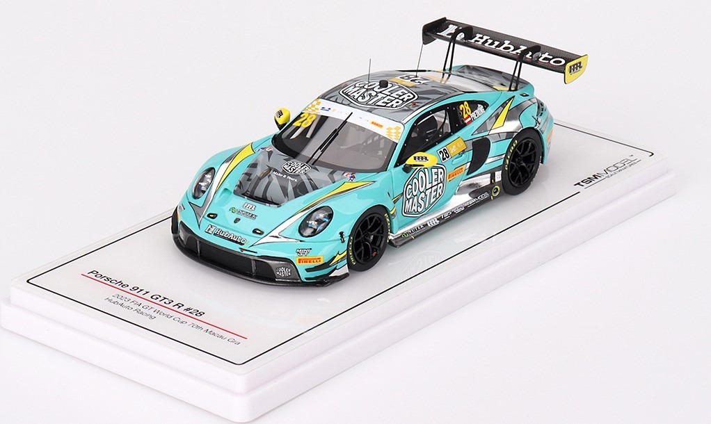 Miniature 1/43 Truescale - Porsche 911 GT3 R #28 - FIA GT 70th Macau GP 2023 (TSM430781)