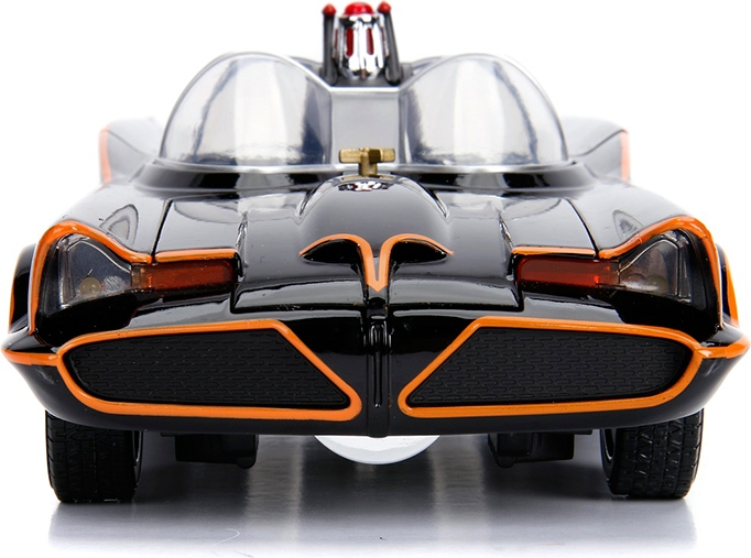 1966 Batmobile w/Lights & Batman & Robin Figures 1:18