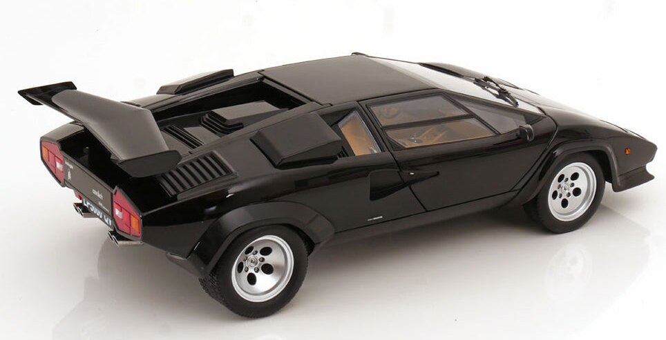 Kk-scale 1:12 - Coche A Escala - Lamborghini Countach LP 5000S QV 1985 Wit Modelo Muy Detallado