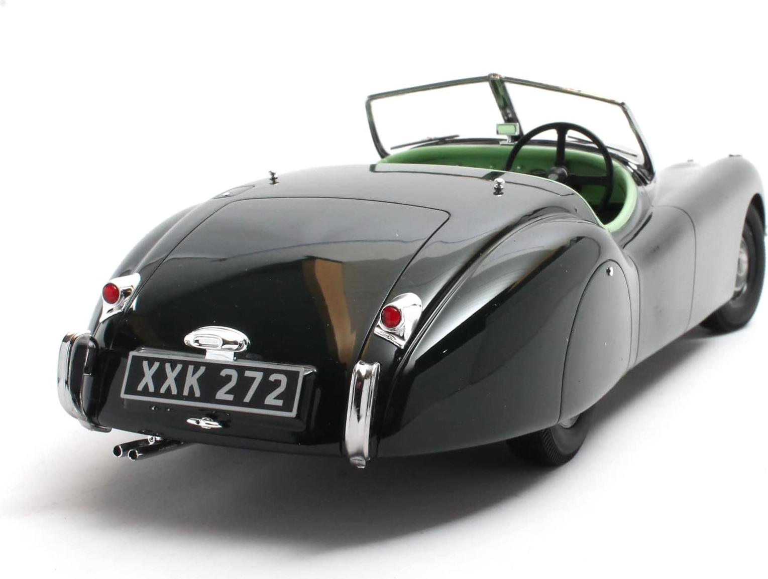 1948 Jaguar XK120 OTS Spider Cabriolet Open Top Green in 1:18