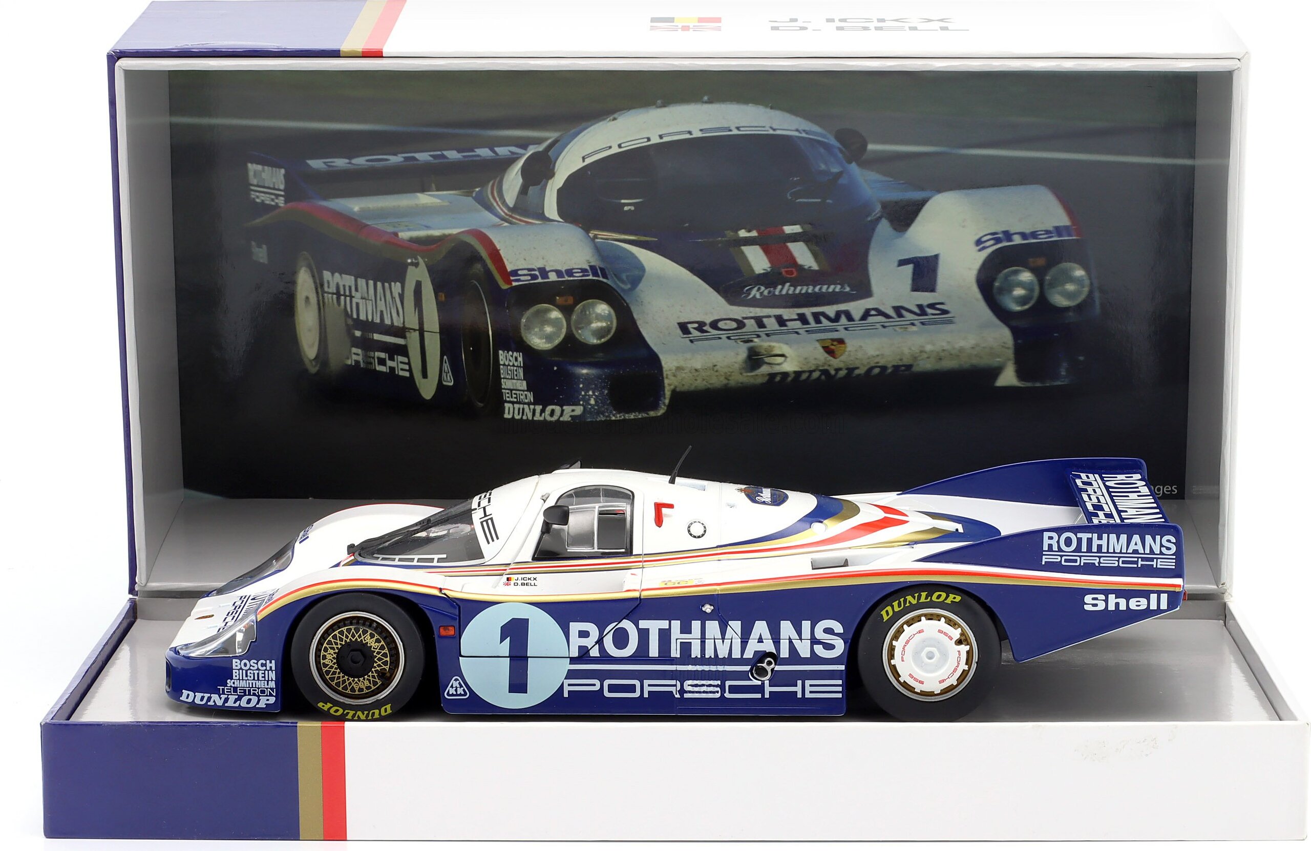 PORSCHE 956 LH #18 24H LE MANS 1983 1/18 SOLIDO