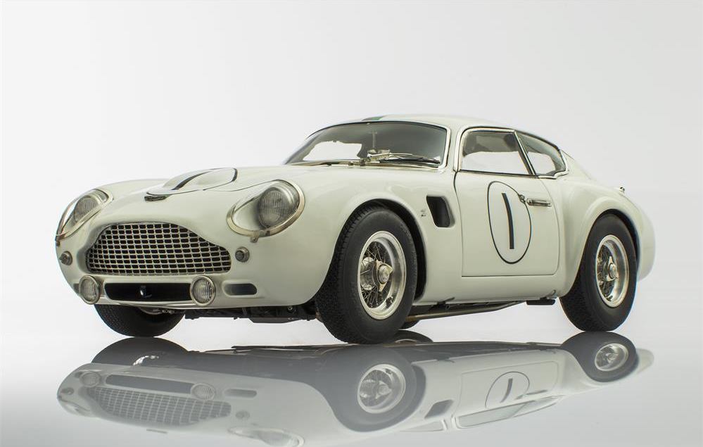 1961 Aston Martin DB4 GT Zagato No. 1 Le Mans in 1:18 Scale