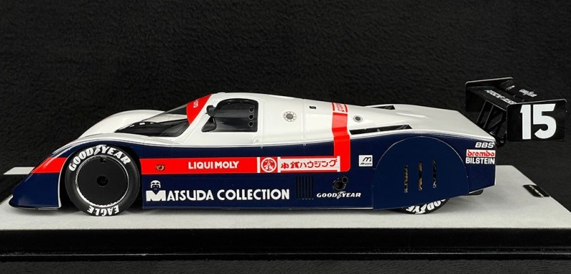 Tecnomodel 1/18 - Porsche 962 C GTI N°15, 1000 Km Brands Hatch 1987, Baldi/Dumfries
