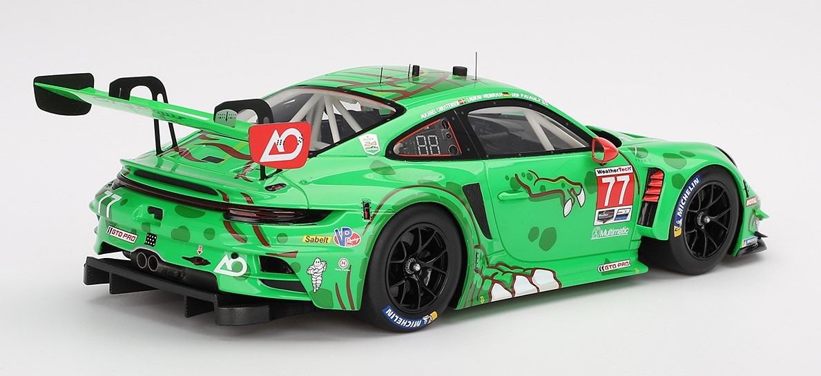 Porsche 911 GT3 R #77 AO Racing 2024 IMSA Daytona 24 Hrs GTD Porsche 911 GT3 R #77 AO Racing 2024 IMSA Daytona 24 Hrs GTD