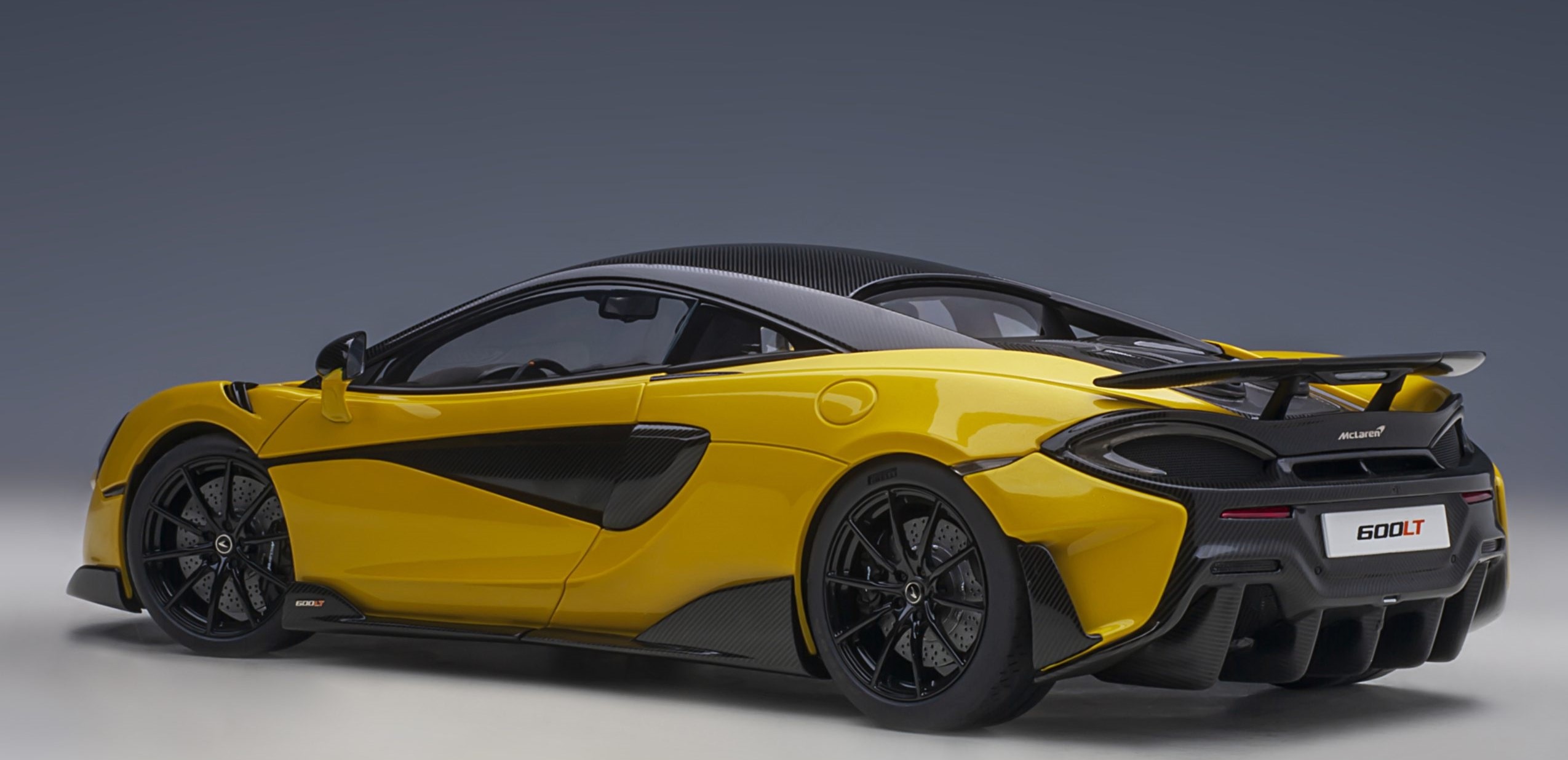 McLaren 600LT Yellow in 1:18 Scale by AUTOart by AUTOart
